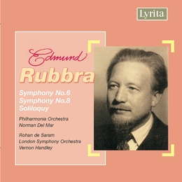 Image du média "SYMPHONIE  6,8 / SOLILOQUY de Edmund RUBBRA"