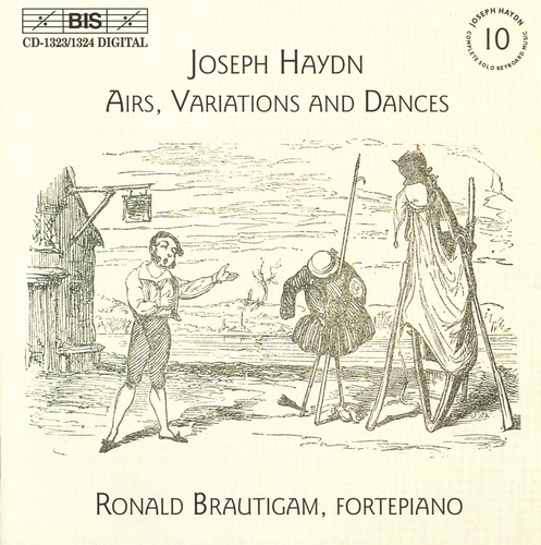 Couverture AIRS, VARIATIONS, DANSES, (PIANOFORTE) de Joseph [Franz] HAYDN