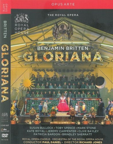 Couverture GLORIANA de Benjamin [Lord] BRITTEN