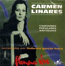 Couverture CANCIONES POPULARES ANTIGUAS de Carmen LINARES