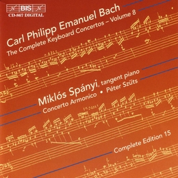 Image du média "CONCERTO CLAVIER VOL.8: WQ.30,33,34 de Carl Philipp Emanuel BACH"