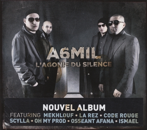 Couverture L'AGONIE DU SILENCE de A6MIL