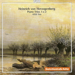 Image du média "TRIOS POUR PIANO, VIOLON, VIOLONCELLE 1, 2 de Heinrich Leopold von HERZOGENBERG"