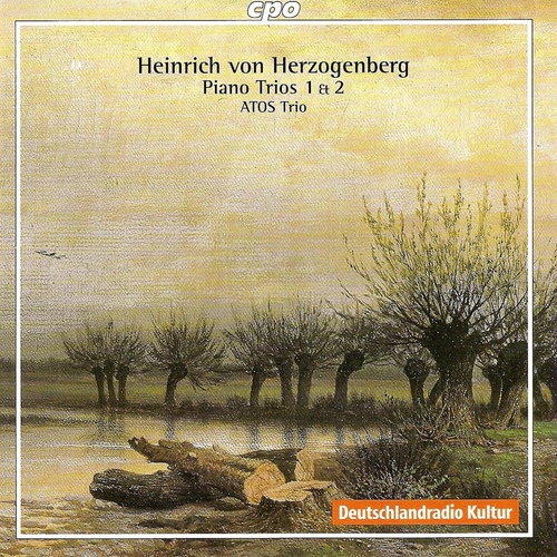 Couverture TRIOS POUR PIANO, VIOLON, VIOLONCELLE 1, 2 de Heinrich Leopold von HERZOGENBERG