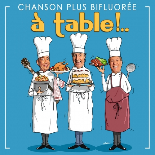 Couverture À TABLE ! ... de CHANSON PLUS BIBLUORÉE