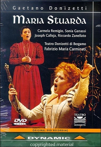 Couverture MARIA STUARDA de Gaetano DONIZETTI