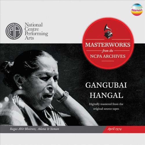 Couverture RAGAS AHIR BHAIRAV, ADANA & YAMAN de Gangubai HANGAL