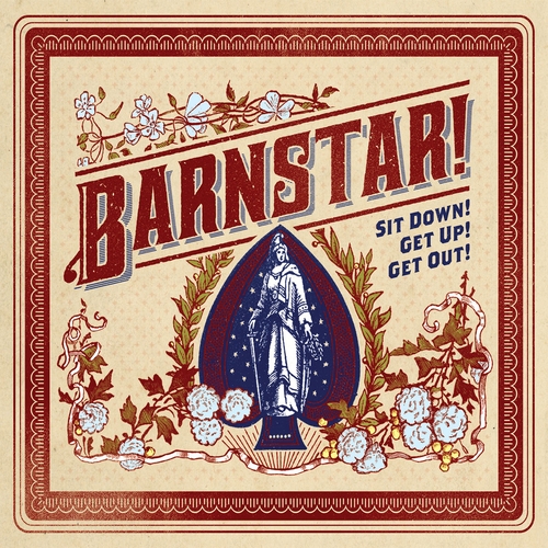 Couverture SIT DOWN! GET UP! GET OUT! de BARNSTAR!