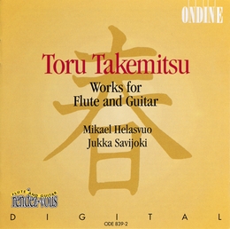 Image du média "OEUVRES POUR FLUTE ET GUITARE de Toru TAKEMITSU"