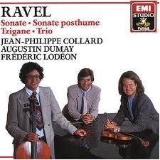 Image du média "TRIO CLAVIER / SONATE VIOLON PIANO / SONATE POSTHUME/TZIGANE de Maurice RAVEL"