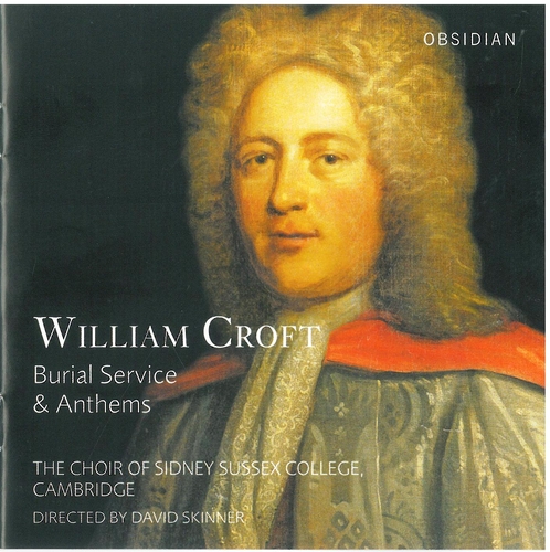 Couverture BURIAL SERVICE & ANTHEMS de William CROFT