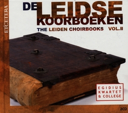 Image du média "LEIDSE KOORBOEKEN VOL.2 (HOLLANDER/ NON PAPA/ BASTON/ LUPI/"