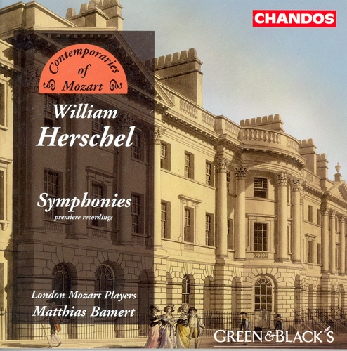 Couverture SYMPHONIES 2,8,12-14,17 de William [Sir] HERSCHEL