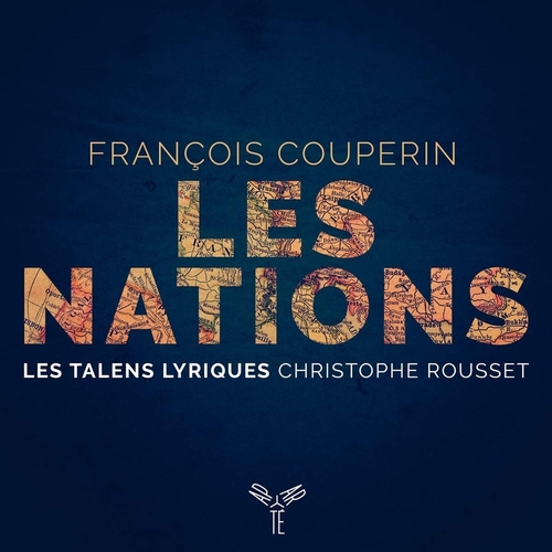 Couverture LES NATIONS 1-4 de François "le Grand" COUPERIN