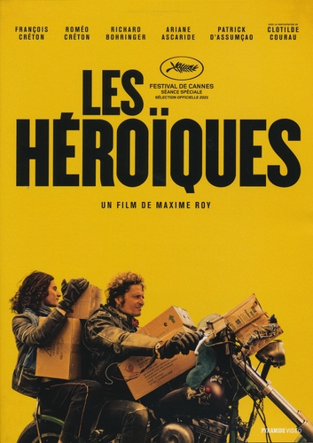 Couverture LES HÉROÏQUES de Maxime ROY