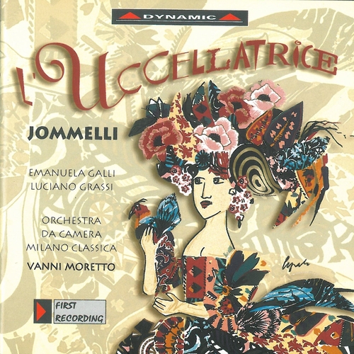 Couverture L'UCCELLATRICE de Niccolo JOMMELLI