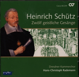 Image du média "12 GEISTLICHE GESANGE de Heinrich SCHUTZ"