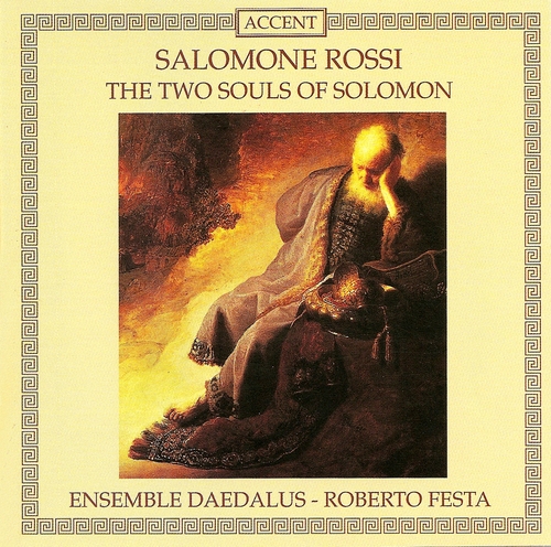 Couverture THE TWO SOULS OF SOLOMO (ANTHOLOGIE) de Salomone [Salamon] ROSSI