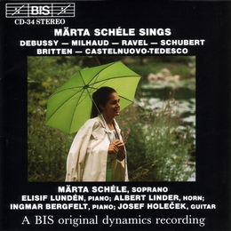 Image du média "SCHELE SINGS DEBUSSY, MILHAUD, RAVEL, SCHUBERT, BRITTEN..."