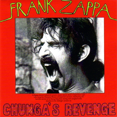 Couverture CHUNGA'S REVENGE de Frank ZAPPA