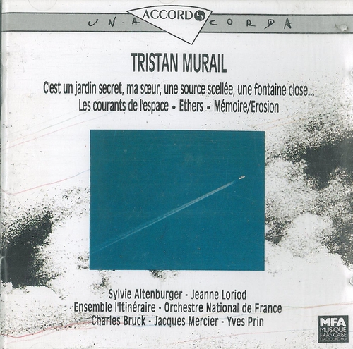 Couverture C'EST UN JARDIN SECRET, MA SOEUR, UNE SOURCE SCELLEE, UNE FO de Tristan MURAIL