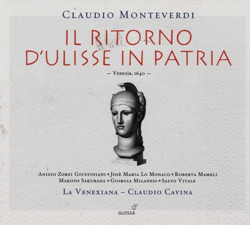 Couverture IL RITORNO D'ULISSE IN PATRIA de Claudio MONTEVERDI