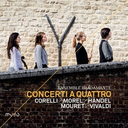 Image du média "CONCERTI A QUATTRO: CORELLI, MOREL, HANDEL, MOURET, VIVALDI"