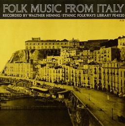 Image du média "FOLK MUSIC FROM ITALY, VOL.1"