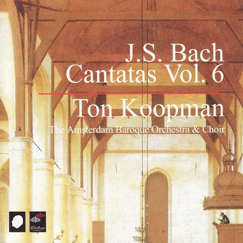 Couverture CANTATE:  50,59,69,69A,75,76,104,179,186,190 (VOL.6) de Johann Sebastian BACH