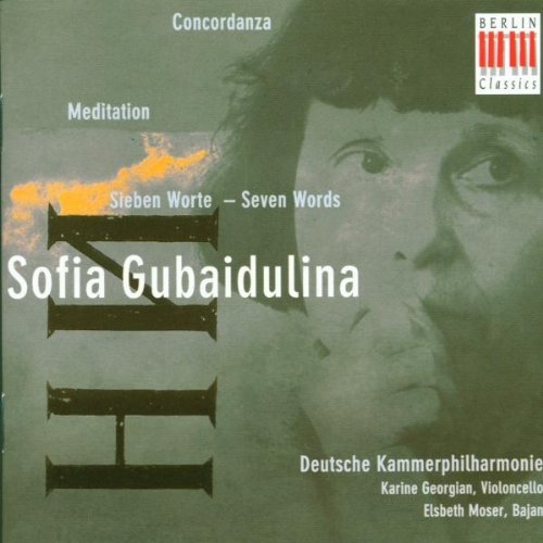 Couverture CONCORDANZA / MEDITATION / SIEBEN WORTE de Sofia GUBAÏDULINA