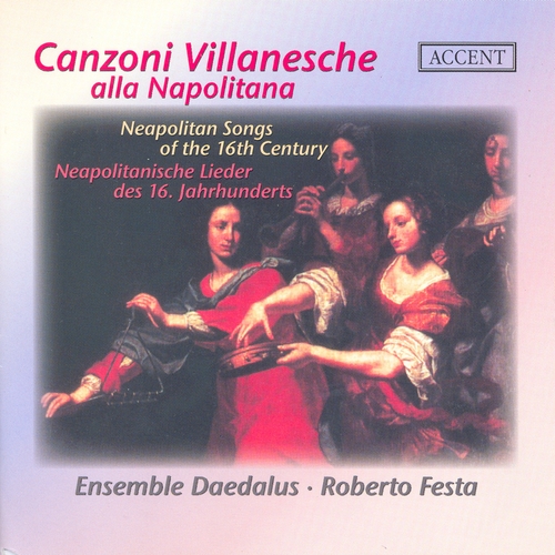 Couverture CANZONI VILLANESCHE ALLA NAPOLITANA