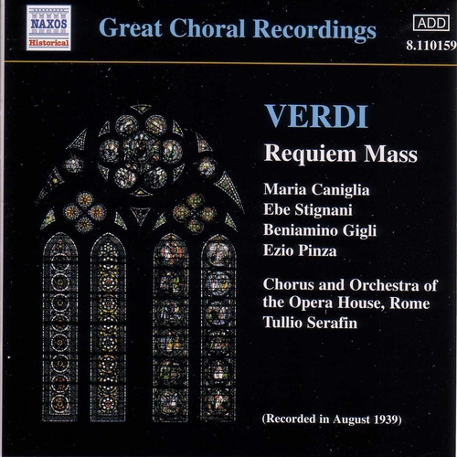 Couverture REQUIEM de Giuseppe VERDI