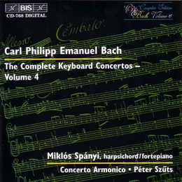 Image du média "CONCERTO CLAVIER VOL.4: WQ.9,13,17 de Carl Philipp Emanuel BACH"