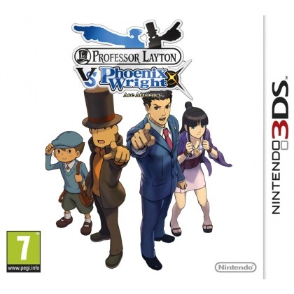 Couverture PROFESSEUR LAYTON VS PHOENIX WRIGHT