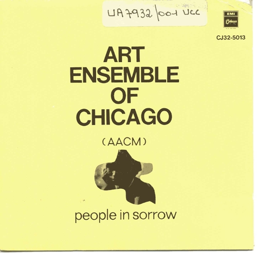 Couverture PEOPLE IN SORROW de ART ENSEMBLE OF CHICAGO