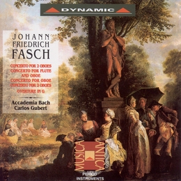 Image du média "CONCERTO 2 HAUTBOIS / FLUTE HAUTBOIS / ... de Johann Friedrich FASCH"