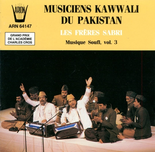 Couverture MUSIQUE SOUFI, VOL.3: MUSIQUE KAWWALI DU PAKISTAN de THE SABRI BROTHERS