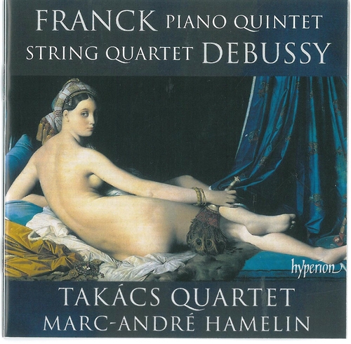 Couverture QUINTETTE CLAVIER (+ DEBUSSY) de César FRANCK