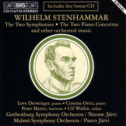 Image du média "SYMPHONIE 1,2 / CONCERTO PIANO 1,2 /... de Wilhelm STENHAMMAR"