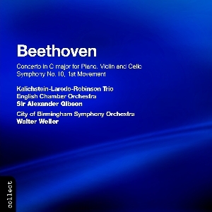 Couverture CONCERTO PN.VL.VLC. "TRIPLE" / SYMPHONIE 10: 1ER MOUVEMENT de Ludwig van BEETHOVEN