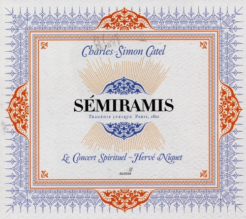 Couverture SEMIRAMIS de Charles-Simon CATEL