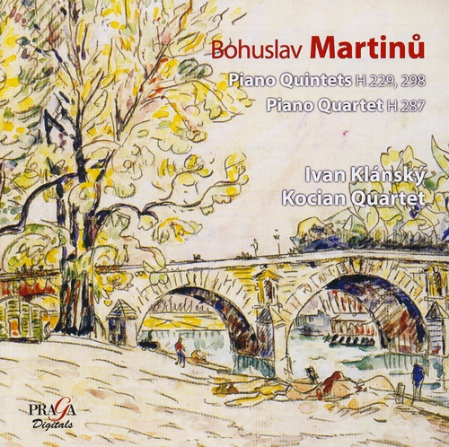 Couverture QUINTETTE CLAVIER 1,2 / QUATUOR CLAVIER de Bohuslav MARTINU