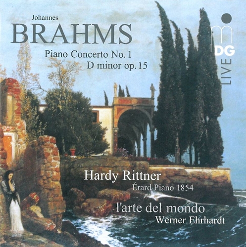 Couverture CONCERTO PIANO 1 de Johannes BRAHMS