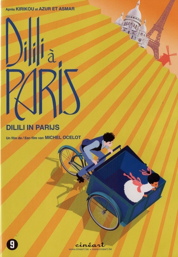 Couverture DILILI À PARIS de Michel OCELOT