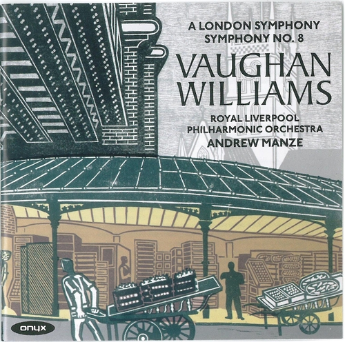 Couverture SYMPHONIE 2 "LONDON"/ SYMPHONIE 8 de Ralph VAUGHAN WILLIAMS