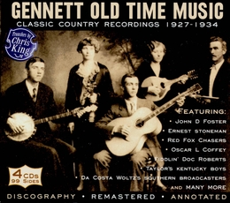 Image du média "GENNETT OLD TIME MUSIC - CLASSIC COUNTRY RECORDINGS 1927-34"