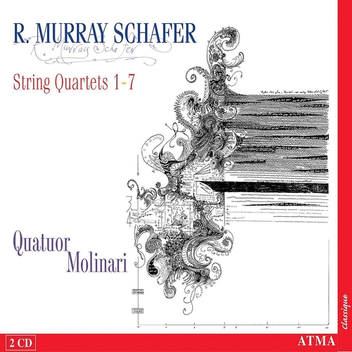 Couverture QUATUOR CORDES 1-7 de Murray SCHAFER