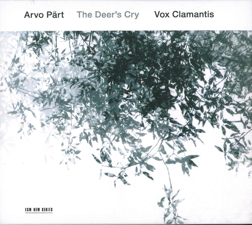 Couverture THE DEER'S CRY de Arvo PÄRT