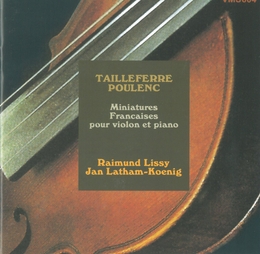 Image du média "OEUVRE POUR VIOLON PIANO (+ POULENC) de Germaine TAILLEFERRE"