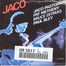 Image du média "JACO de Paul BLEY/PASTORIUS/METHENY/DITMAS"